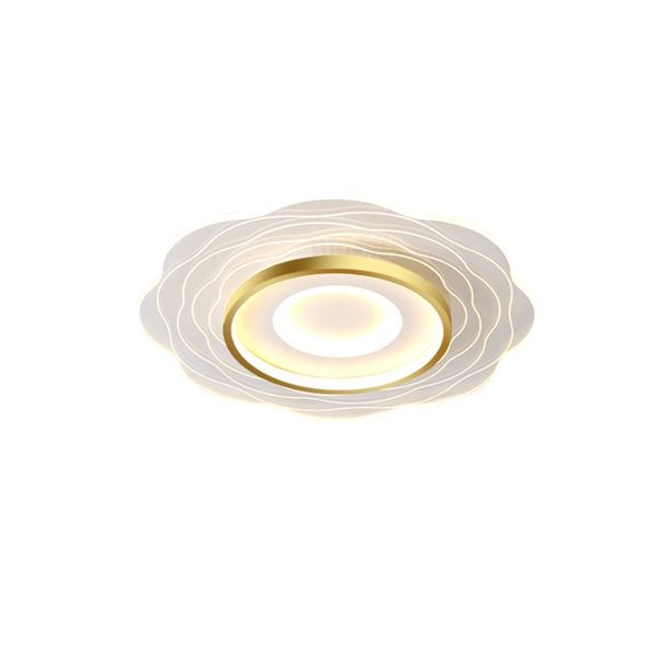 LED-Люстра Квіточка, біло-золота PJ827WG фото