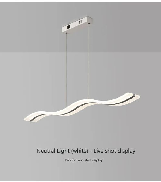 LED-Люстра Світлова Симфонія, Біла PJ810W фото